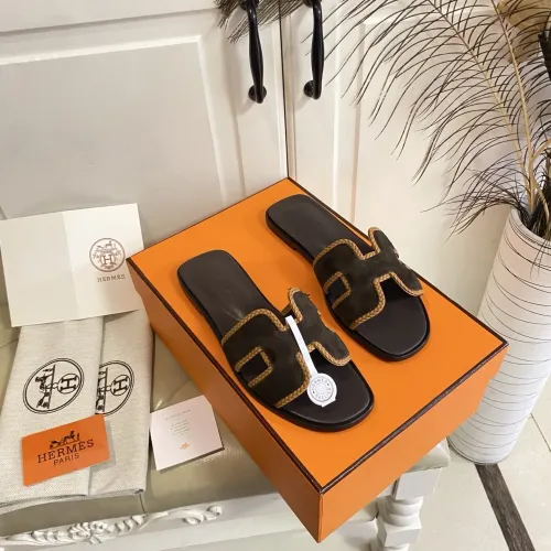 Wholesale Hermes Slippers For Women #1433166 $108.00 USD, Wholesale Quality Replica Hermes Slippers