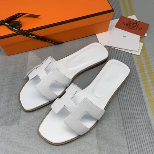 Wholesale Hermes Slippers For Women #1433189 $92.00 USD, Wholesale Quality Replica Hermes Slippers