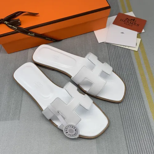Replica Hermes Slippers For Women #1433189 $92.00 USD for Wholesale