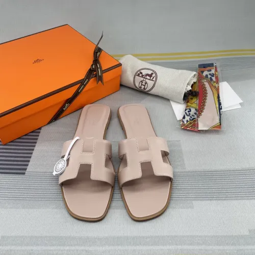 Replica Hermes Slippers For Women #1433190 $92.00 USD for Wholesale