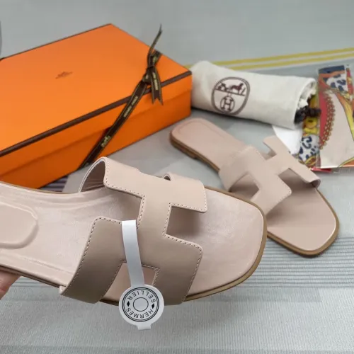 Replica Hermes Slippers For Women #1433190 $92.00 USD for Wholesale