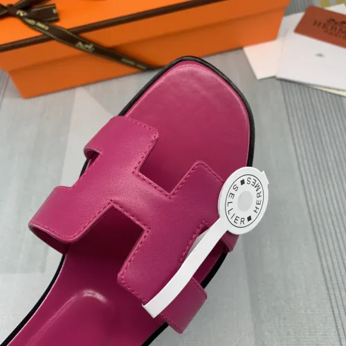 Replica Hermes Slippers For Women #1433198 $92.00 USD for Wholesale