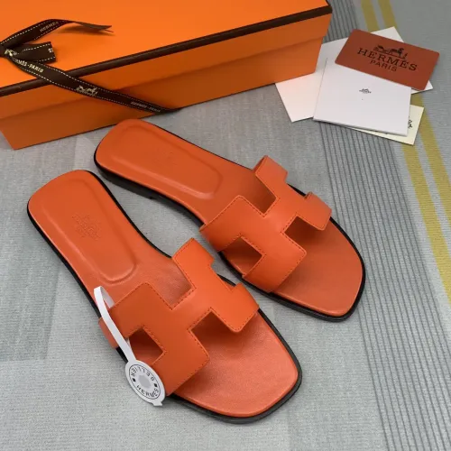 Replica Hermes Slippers For Women #1433199 $92.00 USD for Wholesale