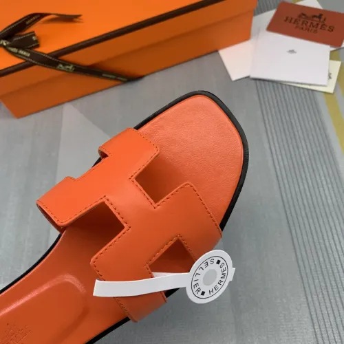 Replica Hermes Slippers For Women #1433199 $92.00 USD for Wholesale
