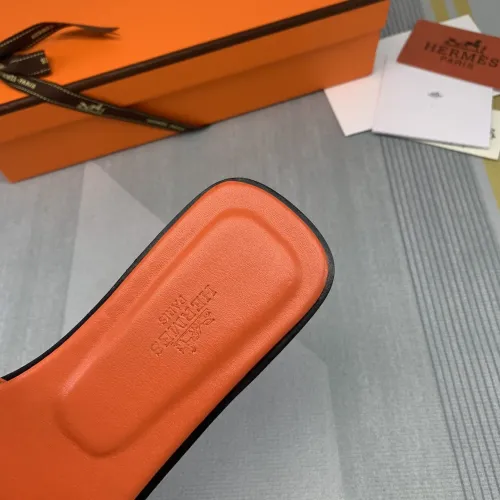 Replica Hermes Slippers For Women #1433199 $92.00 USD for Wholesale