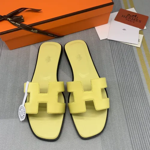 Replica Hermes Slippers For Women #1433200 $92.00 USD for Wholesale