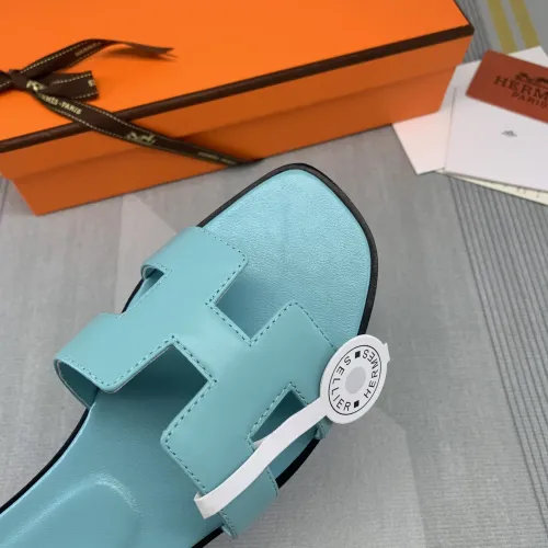 Replica Hermes Slippers For Women #1433201 $92.00 USD for Wholesale