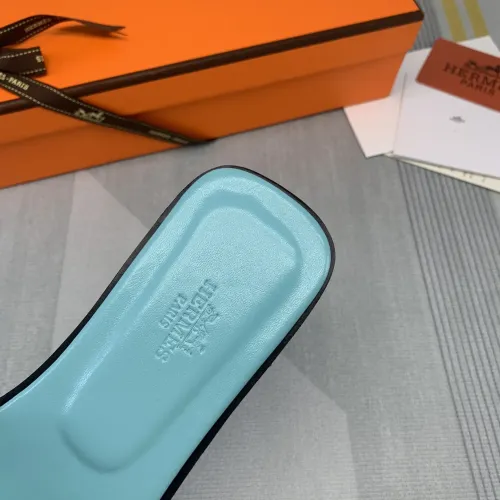 Replica Hermes Slippers For Women #1433201 $92.00 USD for Wholesale