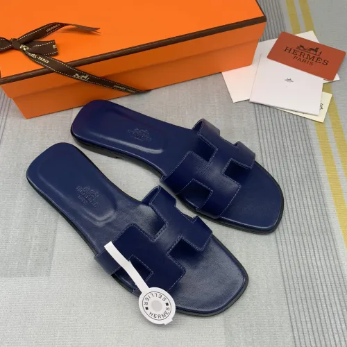 Replica Hermes Slippers For Women #1433203 $92.00 USD for Wholesale