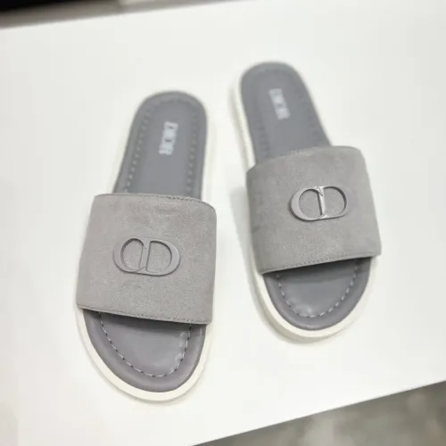 Replica Christian Dior Slippers For Men #1433204 $60.00 USD for Wholesale