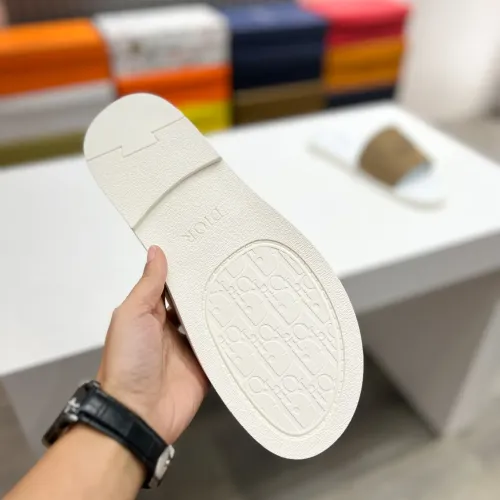 Replica Christian Dior Slippers For Men #1433205 $60.00 USD for Wholesale
