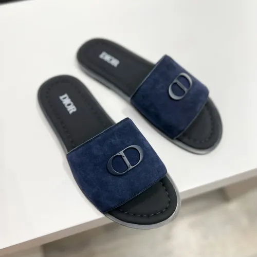 Wholesale Christian Dior Slippers For Men #1433206 $60.00 USD, Wholesale Quality Replica Christian Dior Slippers