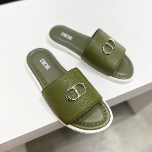 Wholesale Christian Dior Slippers For Men #1433208 $60.00 USD, Wholesale Quality Replica Christian Dior Slippers