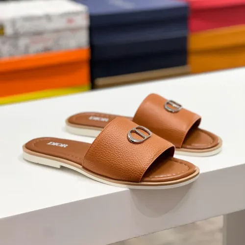 Replica Christian Dior Slippers For Men #1433209 $60.00 USD for Wholesale