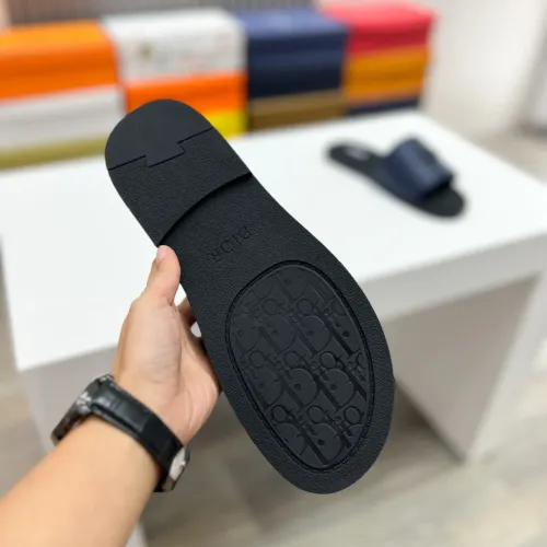 Replica Christian Dior Slippers For Men #1433210 $60.00 USD for Wholesale