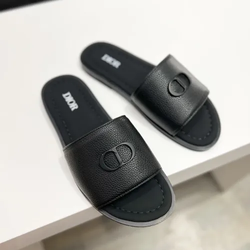 Wholesale Christian Dior Slippers For Men #1433211 $60.00 USD, Wholesale Quality Replica Christian Dior Slippers