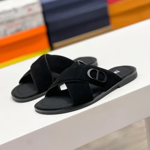 Wholesale Christian Dior Slippers For Men #1433215 $60.00 USD, Wholesale Quality Replica Christian Dior Slippers