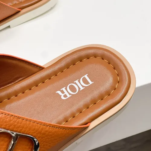 Replica Christian Dior Slippers For Men #1433216 $60.00 USD for Wholesale