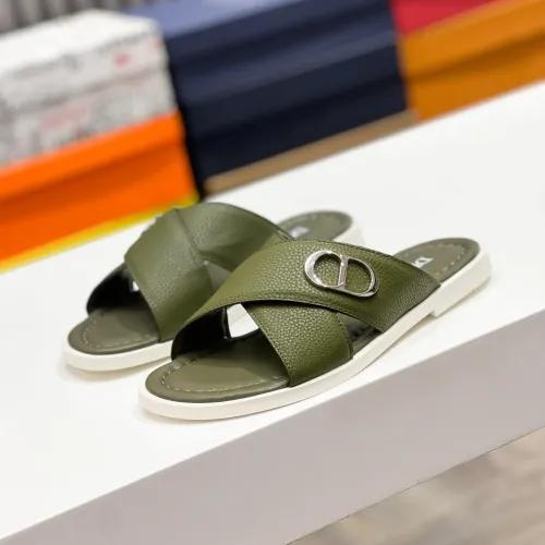 Wholesale Christian Dior Slippers For Men #1433217 $60.00 USD, Wholesale Quality Replica Christian Dior Slippers