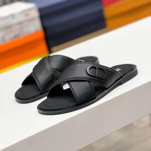 Wholesale Christian Dior Slippers For Men #1433219 $60.00 USD, Wholesale Quality Replica Christian Dior Slippers