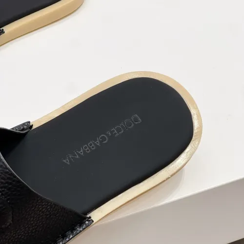 Replica Dolce & Gabbana D&G Slippers For Men #1433220 $64.00 USD for Wholesale