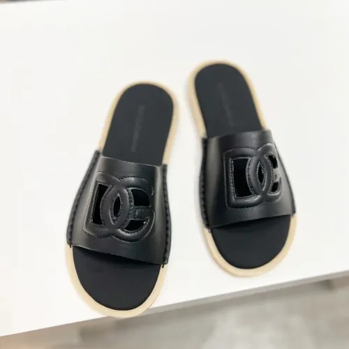 Replica Dolce & Gabbana D&G Slippers For Men #1433234 $64.00 USD for Wholesale