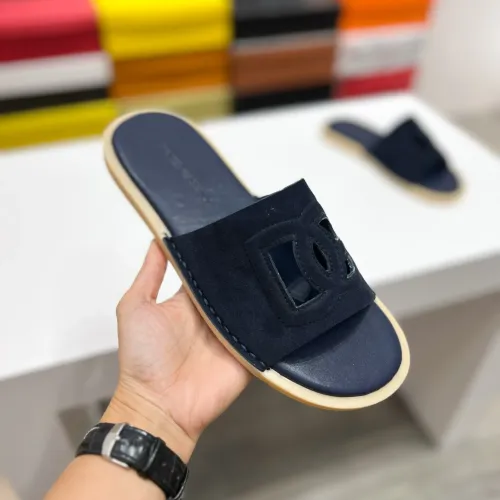 Replica Dolce & Gabbana D&G Slippers For Men #1433245 $64.00 USD for Wholesale