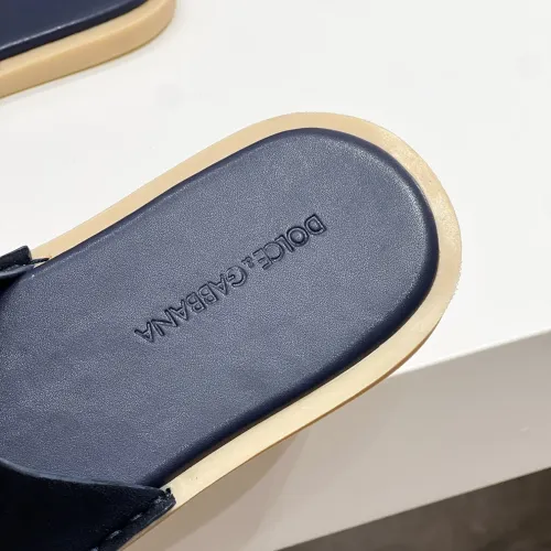 Replica Dolce & Gabbana D&G Slippers For Men #1433245 $64.00 USD for Wholesale