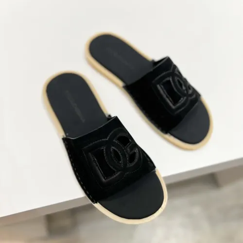 Wholesale Dolce &amp; Gabbana D&amp;G Slippers For Men #1433246 $64.00 USD, Wholesale Quality Replica Dolce &amp; Gabbana D&amp;G Slippers