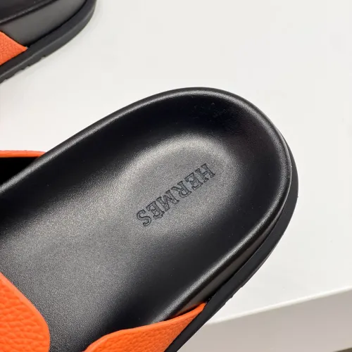 Replica Hermes Slippers For Men #1433261 $72.00 USD for Wholesale