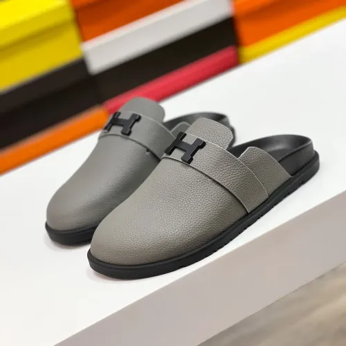 Wholesale Hermes Slippers For Men #1433262 $72.00 USD, Wholesale Quality Replica Hermes Slippers