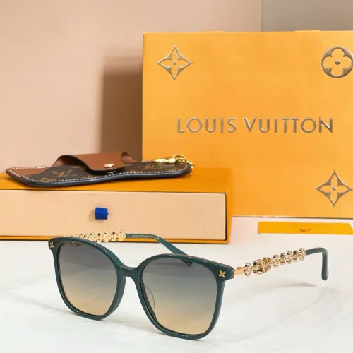Wholesale Louis Vuitton AAA Quality Sunglasses #1433291 $60.00 USD, Wholesale Quality Replica Louis Vuitton AAA Quality Sunglasses