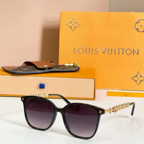 Wholesale Louis Vuitton AAA Quality Sunglasses #1433292 $60.00 USD, Wholesale Quality Replica Louis Vuitton AAA Quality Sunglasses