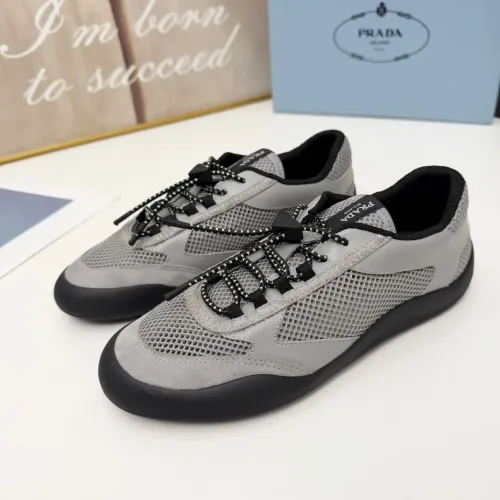 Wholesale Prada Casual Shoes For Women #1433306 $105.00 USD, Wholesale Quality Replica Prada Casual Shoes