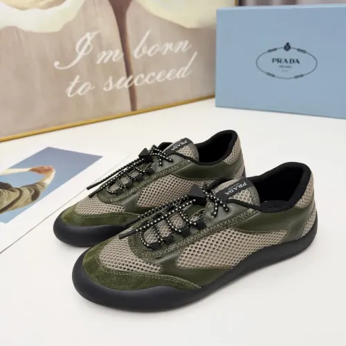 Wholesale Prada Casual Shoes For Men #1433307 $105.00 USD, Wholesale Quality Replica Prada Casual Shoes
