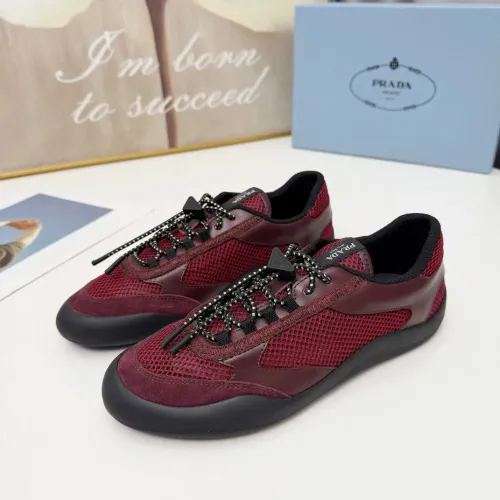 Wholesale Prada Casual Shoes For Women #1433310 $105.00 USD, Wholesale Quality Replica Prada Casual Shoes