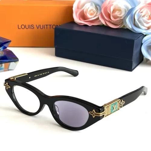 Wholesale Louis Vuitton AAA Quality Sunglasses #1433315 $85.00 USD, Wholesale Quality Replica Louis Vuitton AAA Quality Sunglasses
