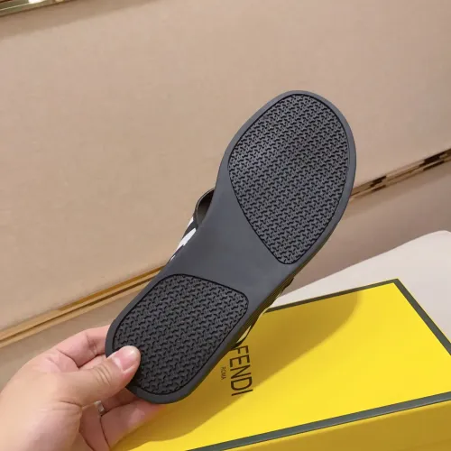 Replica Fendi Slippers For Men #1433317 $45.00 USD for Wholesale