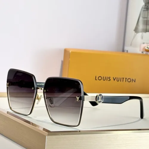 Wholesale Louis Vuitton AAA Quality Sunglasses #1433331 $60.00 USD, Wholesale Quality Replica Louis Vuitton AAA Quality Sunglasses