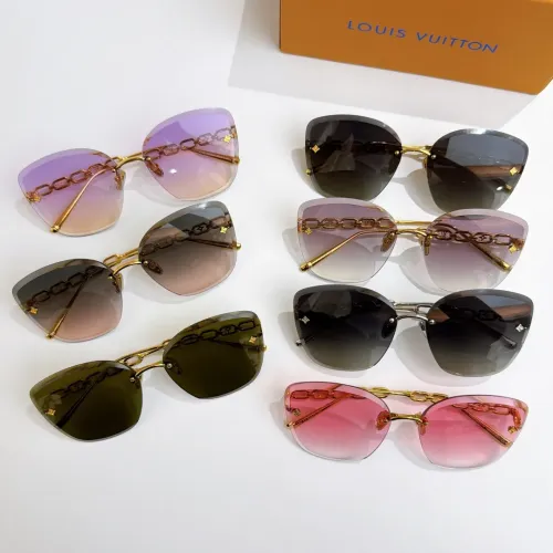 Replica Louis Vuitton AAA Quality Sunglasses #1433344 $60.00 USD for Wholesale