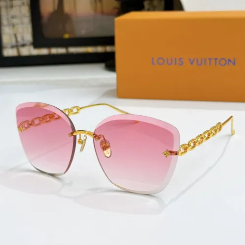 Wholesale Louis Vuitton AAA Quality Sunglasses #1433345 $60.00 USD, Wholesale Quality Replica Louis Vuitton AAA Quality Sunglasses