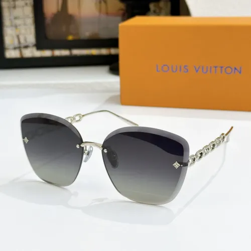Wholesale Louis Vuitton AAA Quality Sunglasses #1433353 $60.00 USD, Wholesale Quality Replica Louis Vuitton AAA Quality Sunglasses