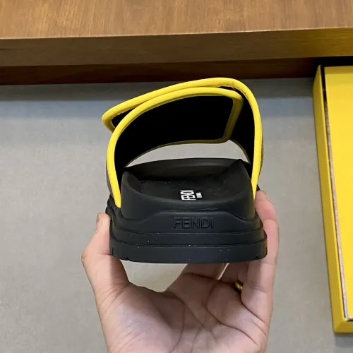 Replica Fendi Slippers For Men #1433354 $60.00 USD for Wholesale