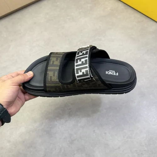 Replica Fendi Slippers For Men #1433367 $60.00 USD for Wholesale