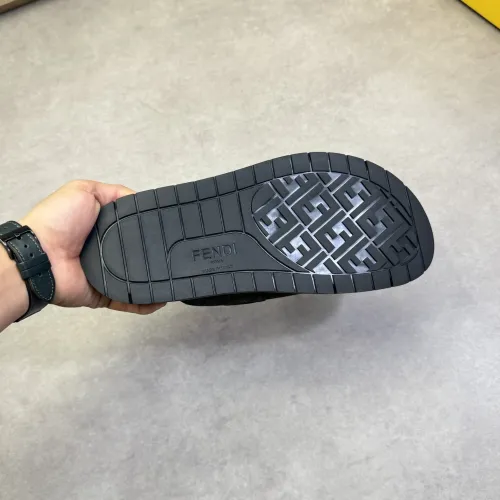 Replica Fendi Slippers For Men #1433368 $60.00 USD for Wholesale