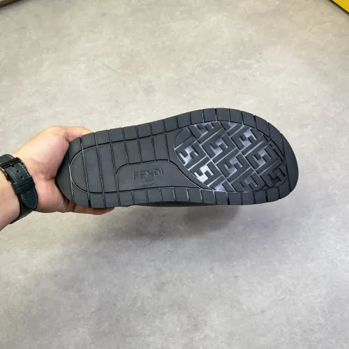 Replica Fendi Slippers For Men #1433371 $60.00 USD for Wholesale