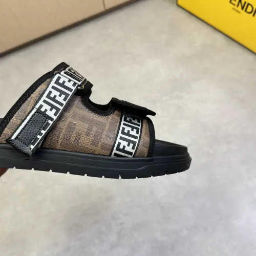 Replica Fendi Slippers For Men #1433375 $60.00 USD for Wholesale