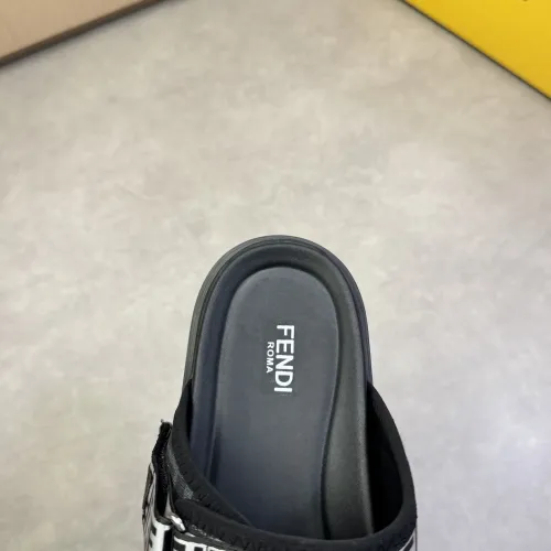 Replica Fendi Slippers For Men #1433377 $60.00 USD for Wholesale