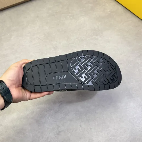 Replica Fendi Slippers For Men #1433377 $60.00 USD for Wholesale