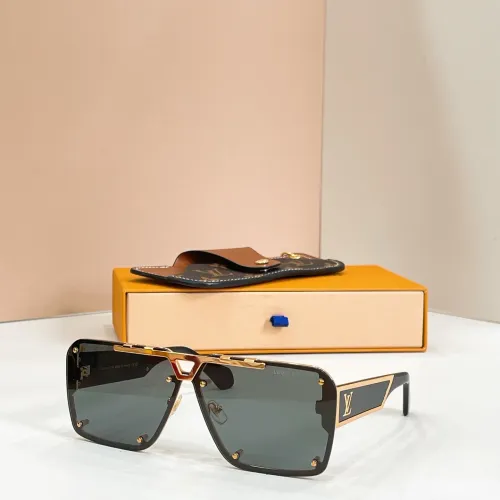 Wholesale Louis Vuitton AAA Quality Sunglasses #1433381 $60.00 USD, Wholesale Quality Replica Louis Vuitton AAA Quality Sunglasses